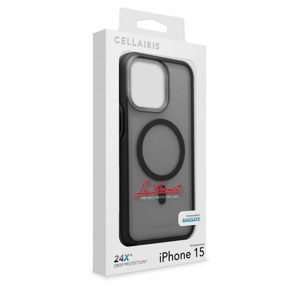 Cellairis La Hornet Matte-iphone15 Black Case  (340070001r) 34-0070001R